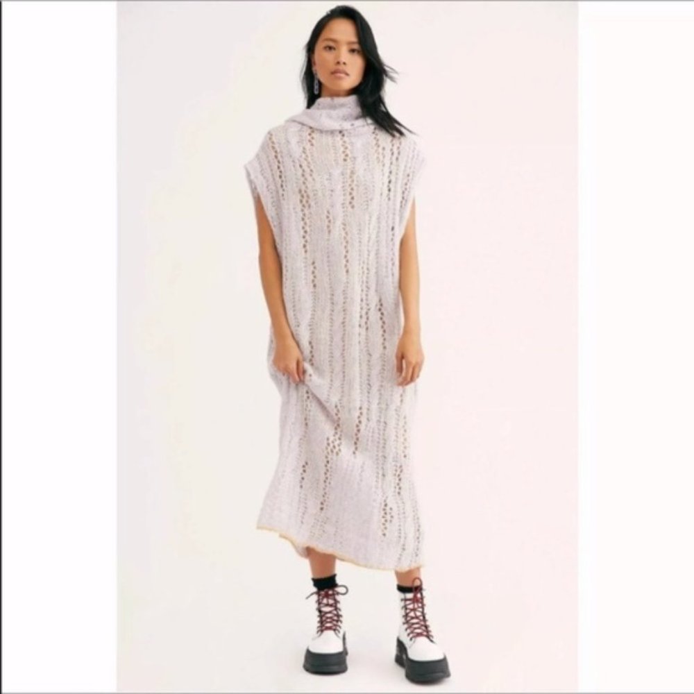 Free people Pirouette knit long tunic